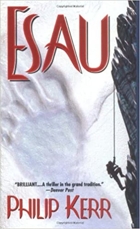Book cover for "Esau" by Philip Kerr