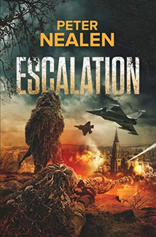 Book cover for "Escalation" by Peter Nealen