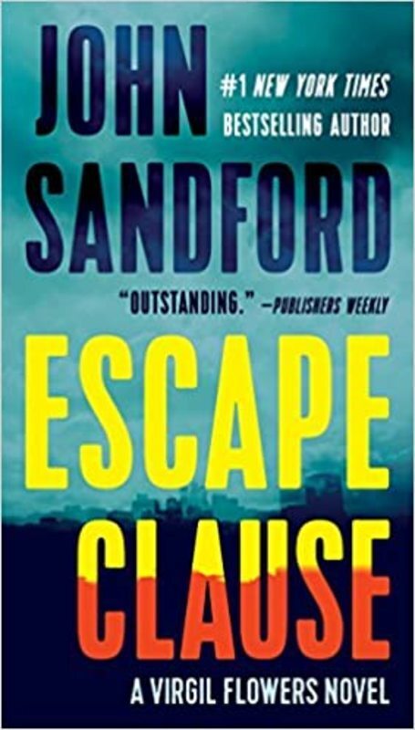 Book cover for "Escape Clause" by John Sandford