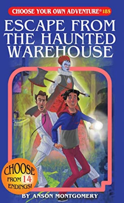 Book cover for "Escape From the Haunted Warehouse" by Various