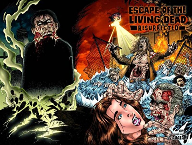 Book cover for "Escape Of The Living Dead: Resurrected" by John A Russo