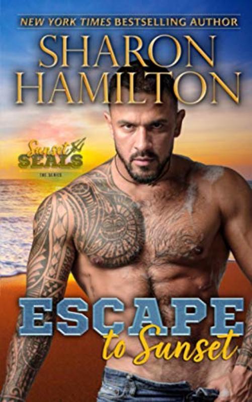 Book cover for "Escape To Sunset" by Sharon Hamilton