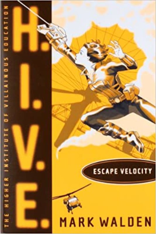 Book cover for "Escape Velocity" by Mark Walden