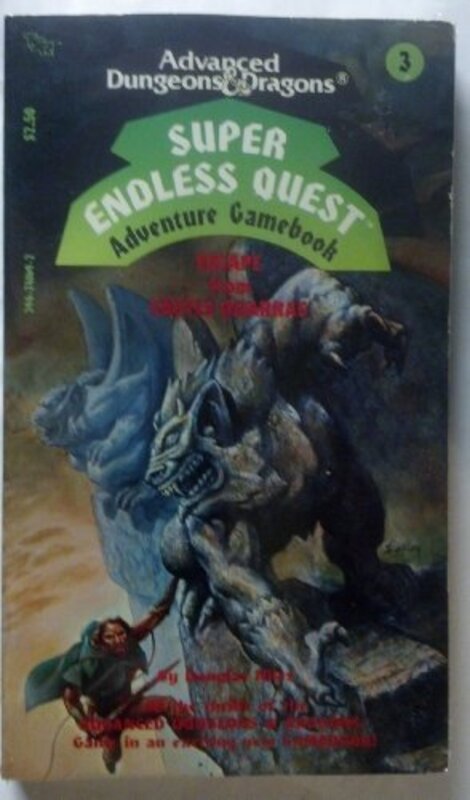 Book cover for "Escape from Castle Quarras" by Douglas Niles