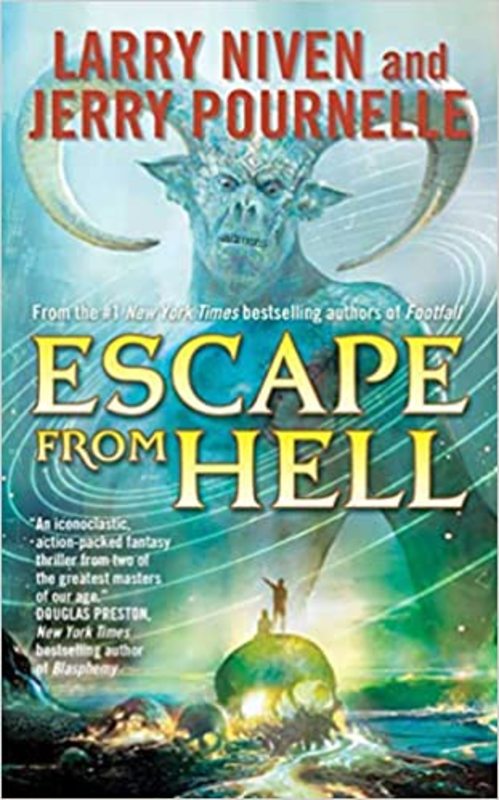 Book cover for "Escape from Hell" by Jerry Pournelle