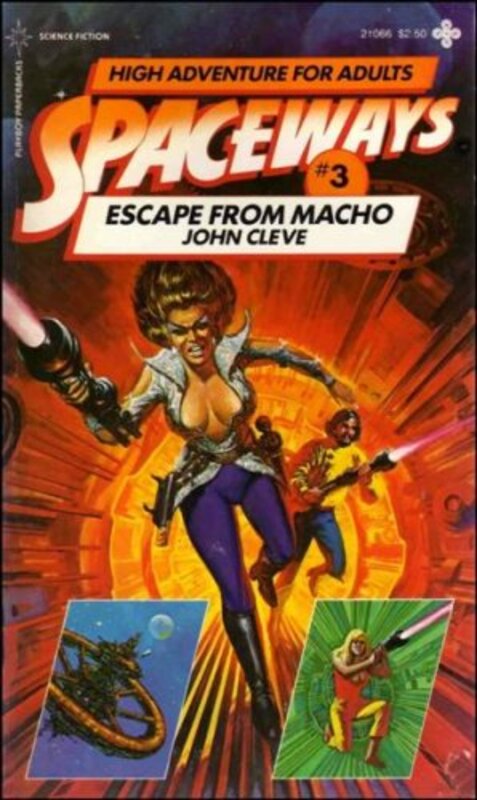 Book cover for "Escape from Macho" by Roland J Green