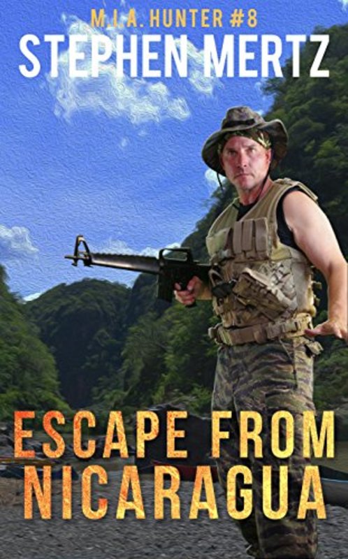 Book cover for "Escape from Nicaragua" by Stephen Mertz