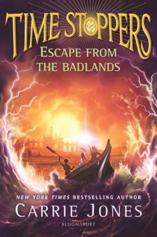Book cover for "Escape from the Badlands" by Carrie Jones