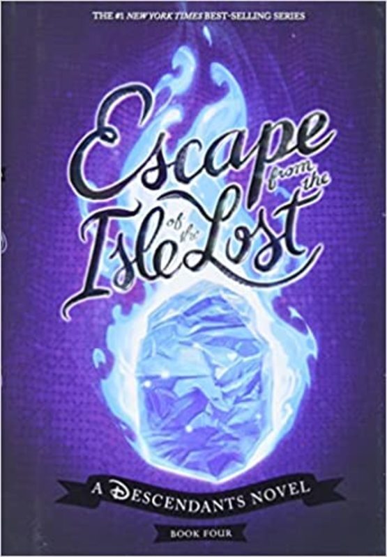 Book cover for "Escape from the Isle of the Lost" by Melissa de la Cruz