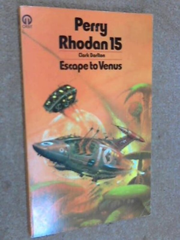 Book cover for "Escape to Venus" by Kurt Brand