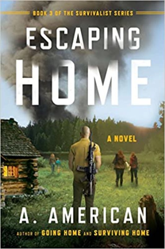 Book cover for "Escaping Home" by A American