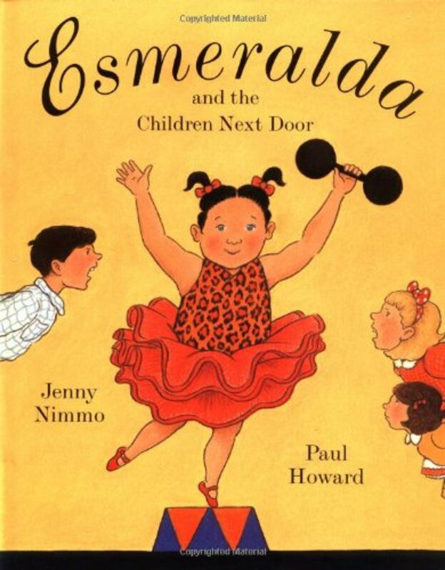 Book cover for "Esmeralda and the Children Next Door" by Jenny Nimmo