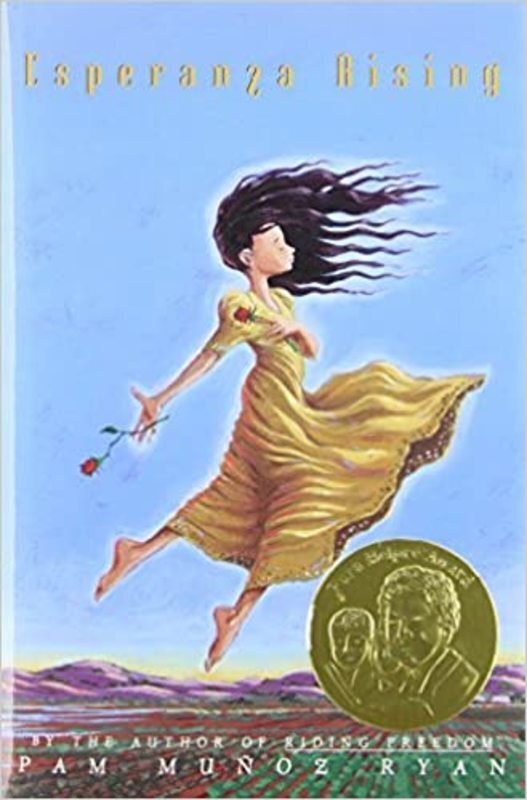 Book cover for "Esperanza Rising" by Pam Muñoz Ryan