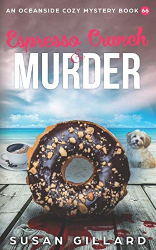 Book cover for "Espresso Crunch and Murder" by Susan Gillard