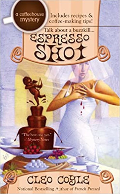 Book cover for "Espresso Shot" by Marc Cerasini