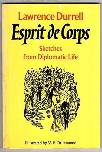 Book cover for "Esprit de Corps" by Lawrence Durrell
