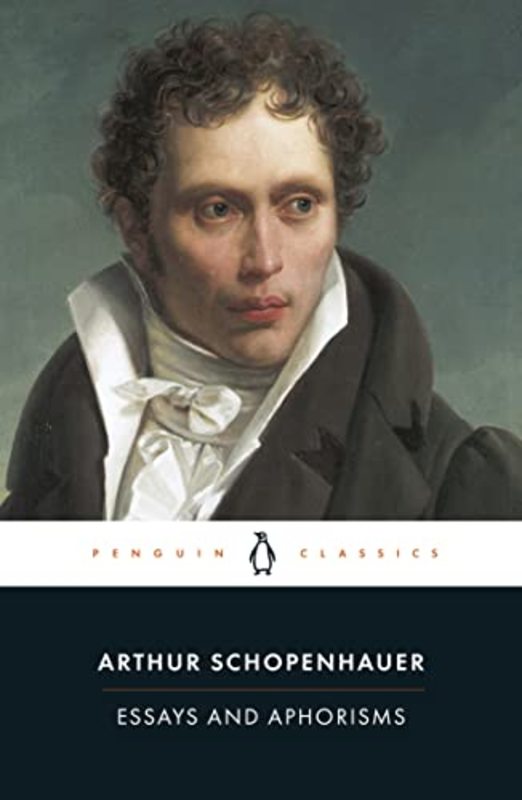 Book cover for "Essays and Aphorisms" by Arthur Schopenhauer