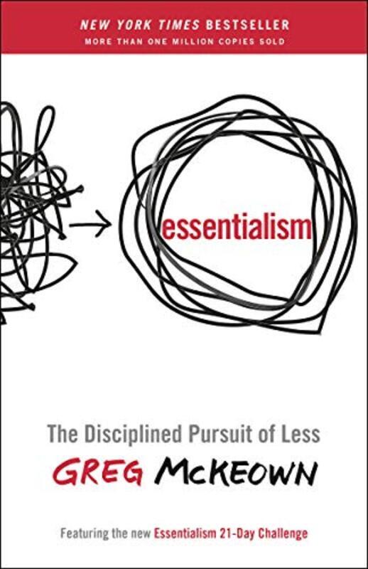 Book cover for "Essentialism"