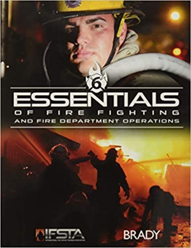 Book cover for "Essentials of Fire Fighting and Fire Department Operations" by IFSTA