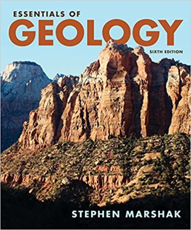 Book cover for "Essentials of Geology" by Stephen Marshak