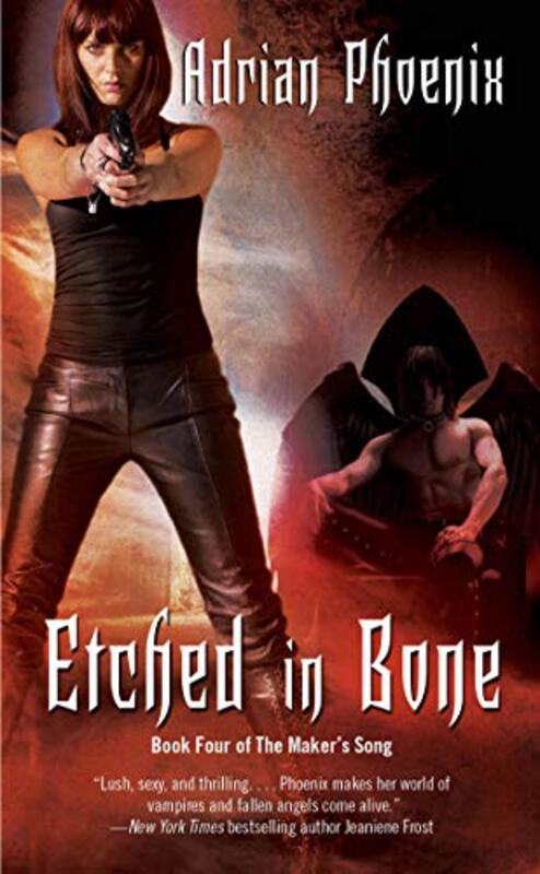 Book cover for "Etched in Bone" by Adrian Phoenix