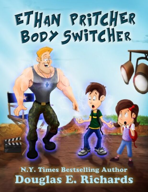 Book cover for "Ethan Pritcher, Body Switcher" by Douglas E Richards