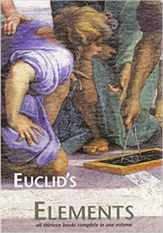 Book cover for "Euclid's Elements" by Euclid