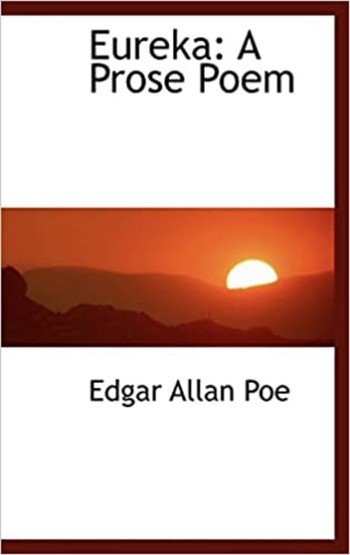Book cover for "Eureka" by Edgar Allan Poe