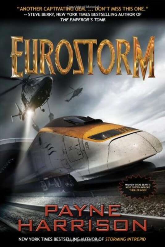 Book cover for "Eurostorm" by Payne Harrison