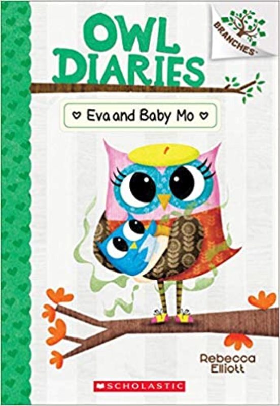 Book cover for "Eva and Baby Mo" by Rebecca Elliott