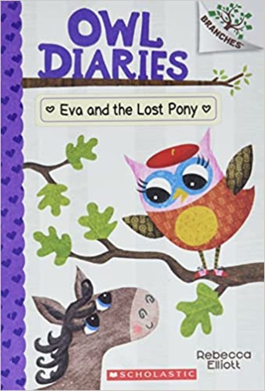 Book cover for "Eva and the Lost Pony" by Rebecca Elliott