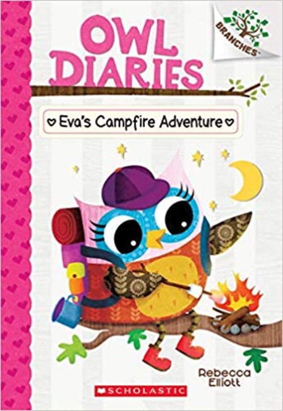 Book cover for "Eva's Campfire Adventure" by Rebecca Elliott