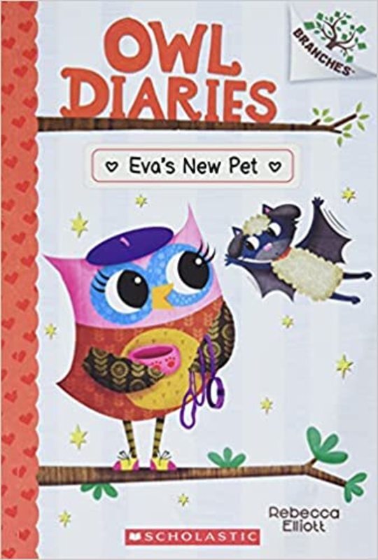 Book cover for "Eva's New Pet" by Rebecca Elliott