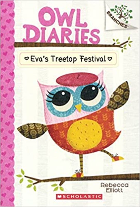 Book cover for "Eva's Treetop Festival" by Rebecca Elliott
