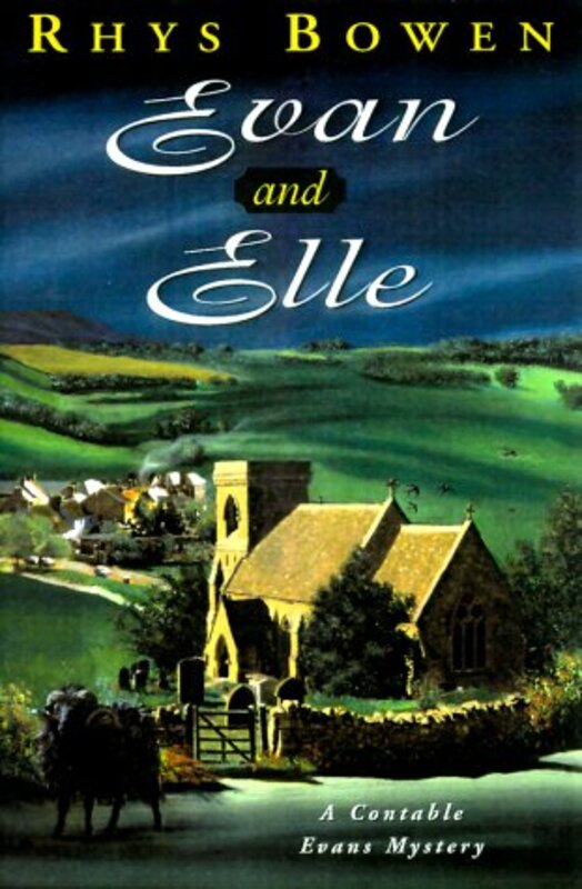 Book cover for "Evan and Elle" by Rhys Bowen