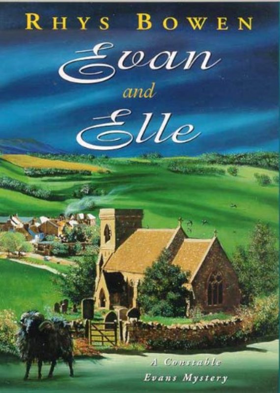 Book cover for "Evan and Elle" by Rhys Bowen