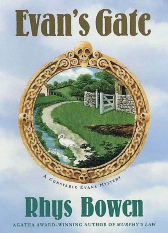 Book cover for "Evan's Gate" by Rhys Bowen
