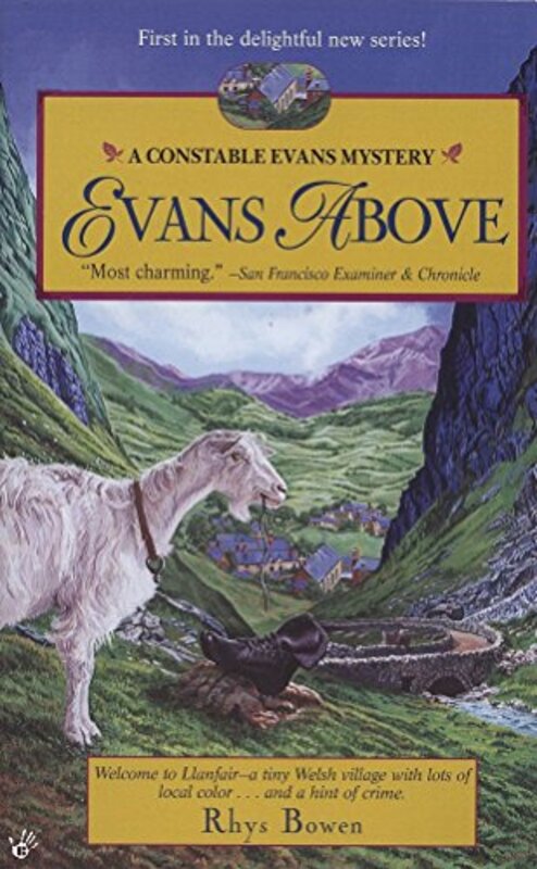 Book cover for "Evans Above" by Rhys Bowen