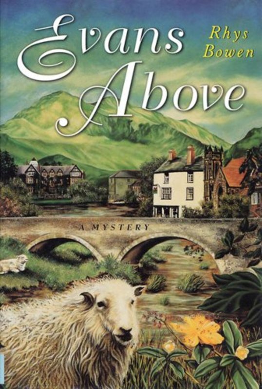 Book cover for "Evans Above" by Rhys Bowen