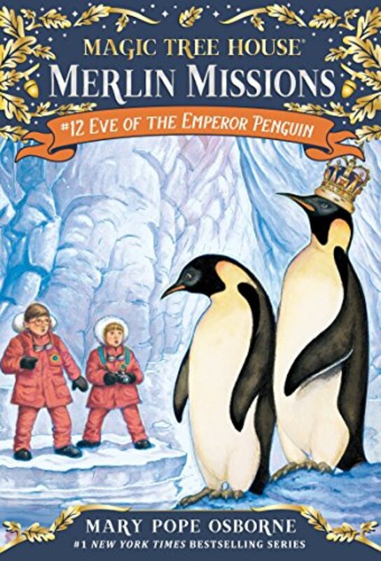 Book cover for "Eve of the Emperor Penguin" by Mary Pope Osborne