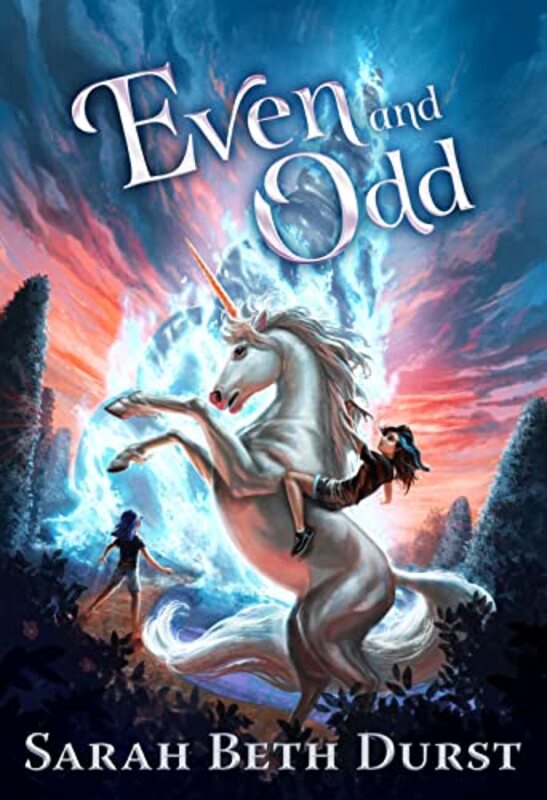 Book cover for "Even and Odd" by Sarah Beth Durst
