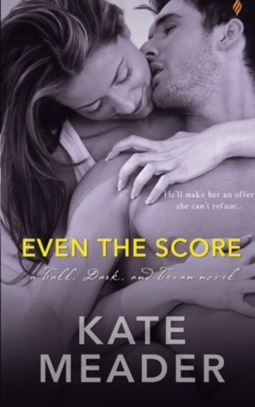 Book cover for "Even the Score" by Kate Meader