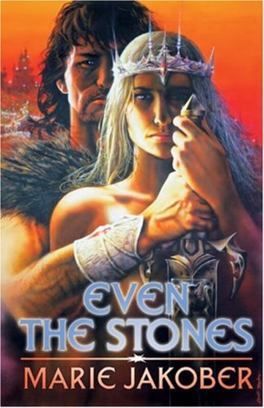 Book cover for "Even the Stones" by Marie Jakober