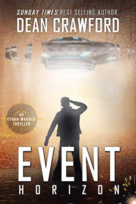 Book cover for "Event Horizon" by Dean Crawford