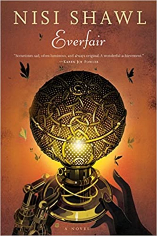 Book cover for "Everfair" by Nisi Shawl