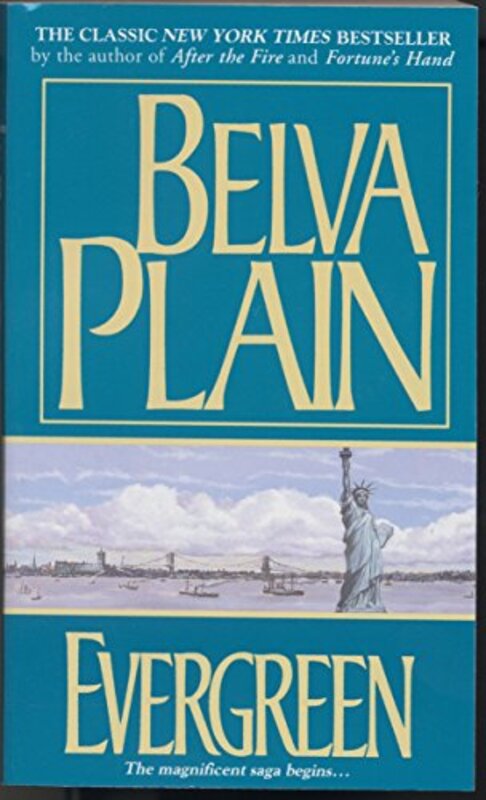 Book cover for "Evergreen" by Belva Plain