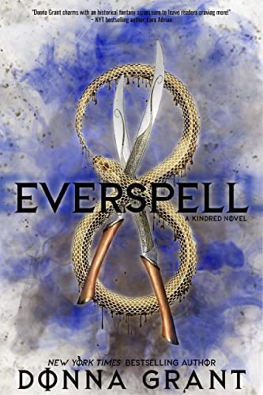 Book cover for "Everspell" by Donna Grant