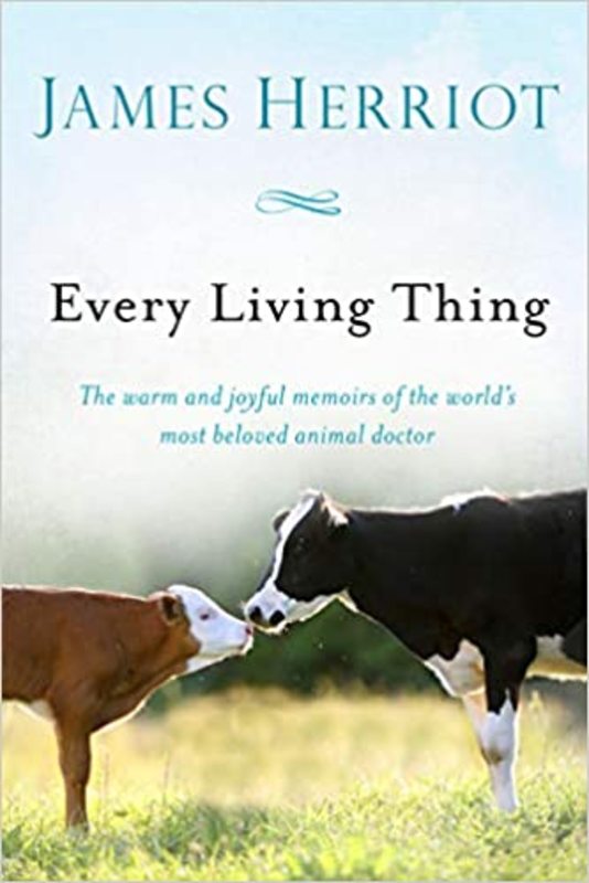 Book cover for "Every Living Thing" by James Herriot