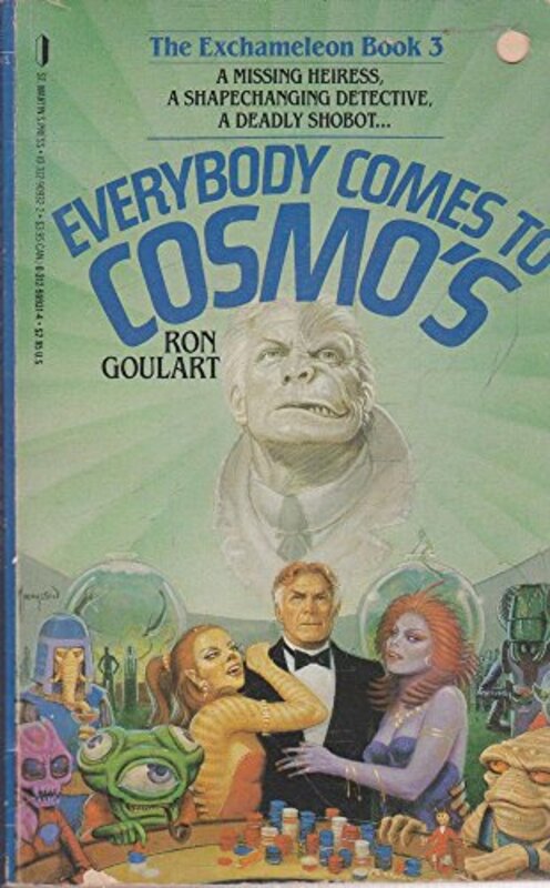 Book cover for "Everybody Comes to Cosmo's" by Ron Goulart