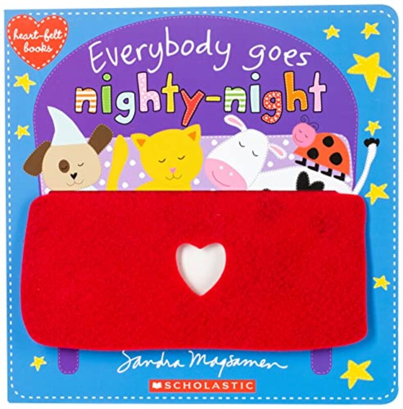 Book cover for "Everybody Goes Nighty-Night" by Sandra Magsamen